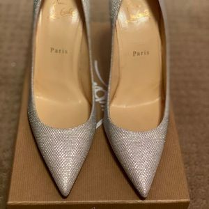 Christian Louboutin Edelweiss W039 Décolleté 554 100 Glitter Luminor